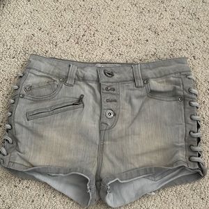 Free people gray shorts
